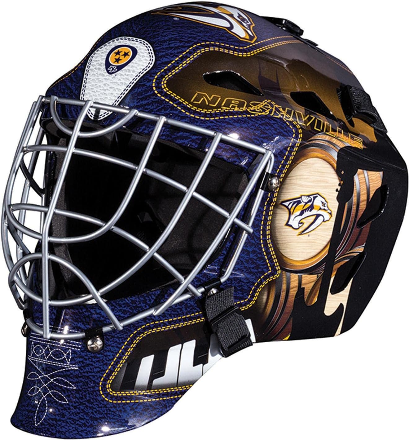 Nashville Predators Unsigned Franklin Sports Replica Goalie Mask - Unsigned Mask