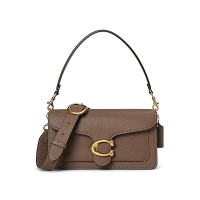 COACH Polished Pebble Leather Tabby Shoulder Bag 26 Women