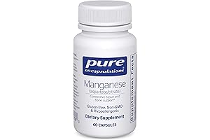 Manganese Aspartate/Citrate: Essential Trace Mineral for Connective Tissue and Bone Health