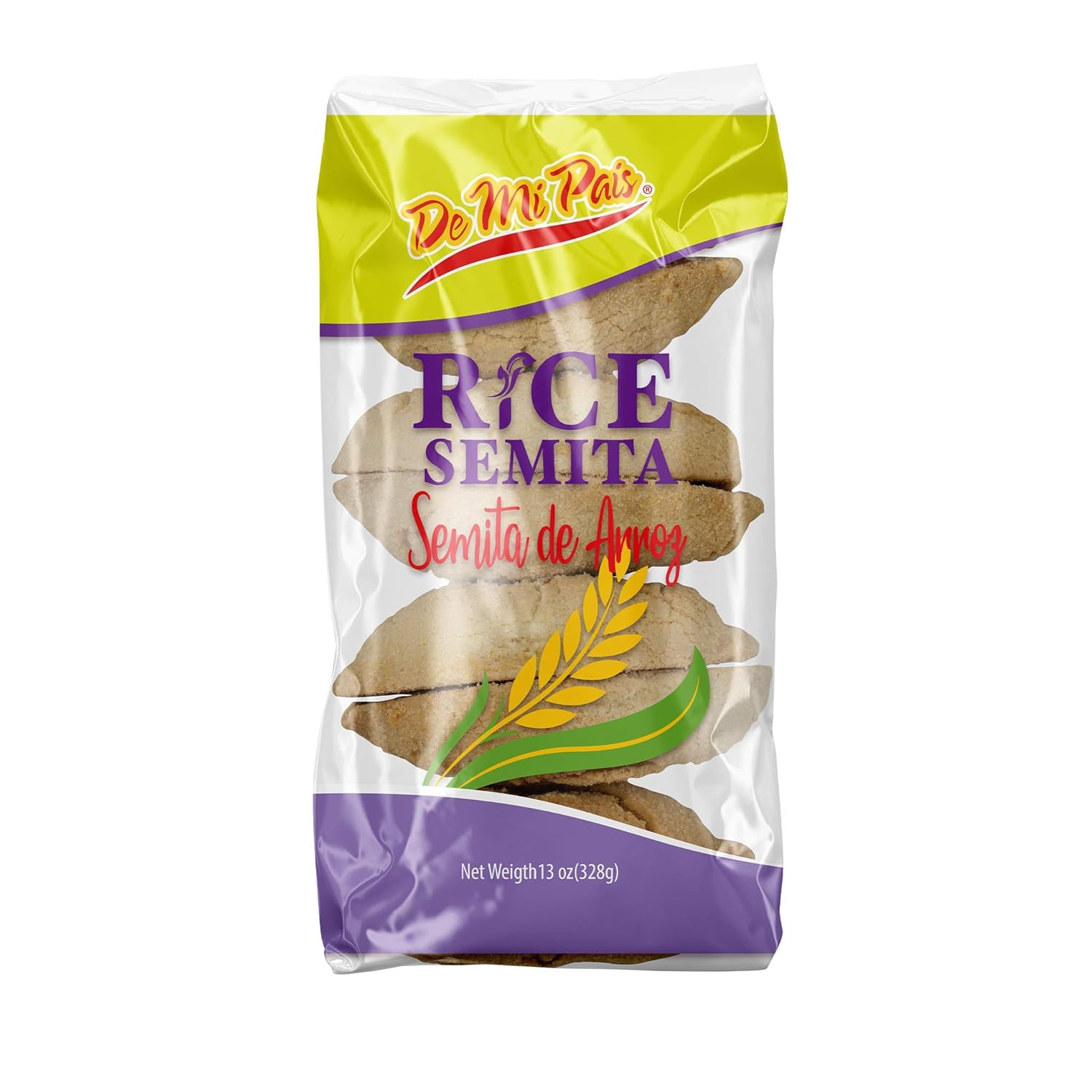 De Mi Pais Semita de Arroz / Border Rice Bread 10oz (6)