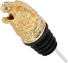 Zerodeko Tiger Head Wine Pourer Aerator Spout for Alcohol Lovers Unique Decor for Dinner Parties