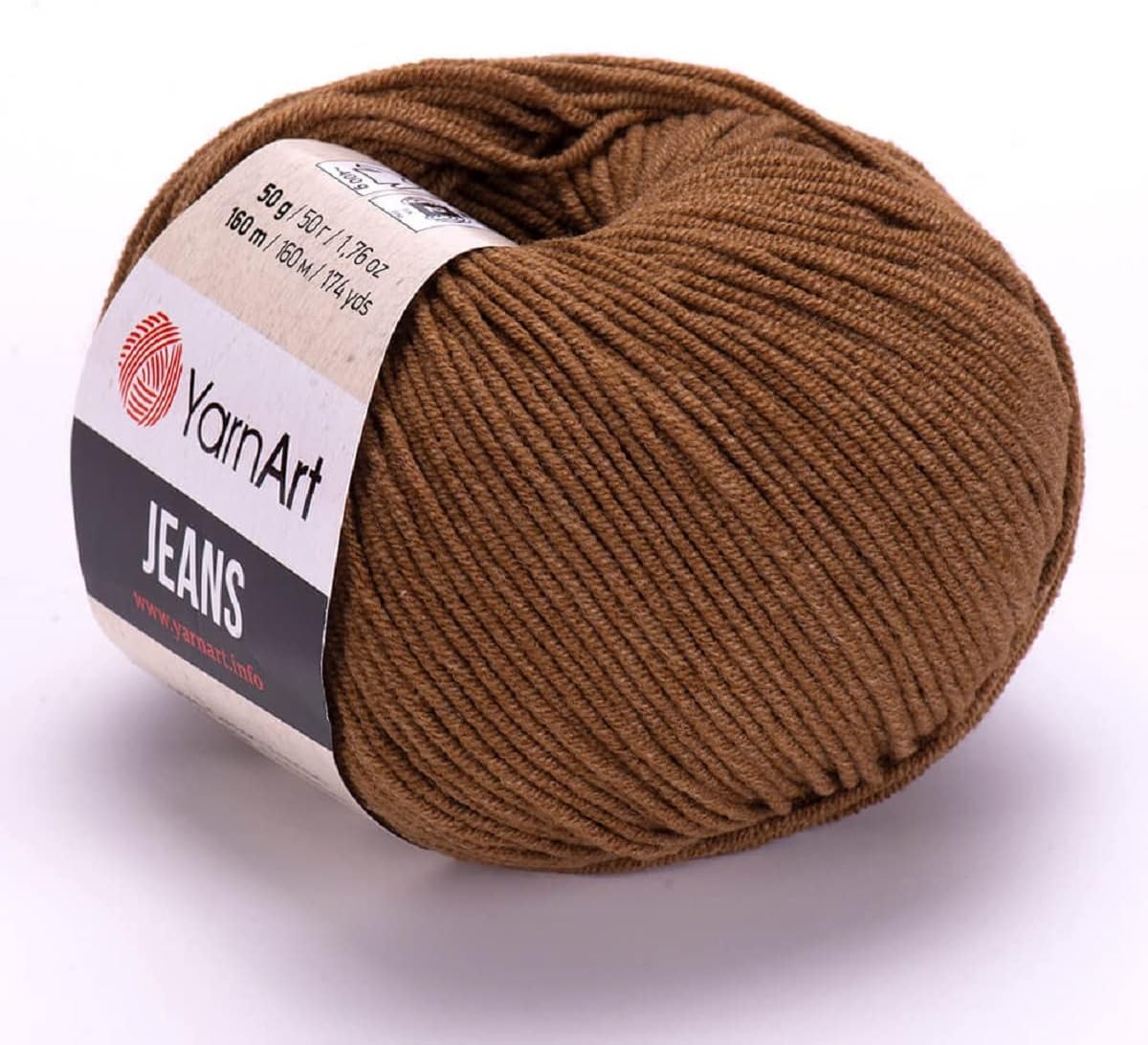 8 skeins YarnArt Jeans, Amigurumi Cotton Yarn, Knitting