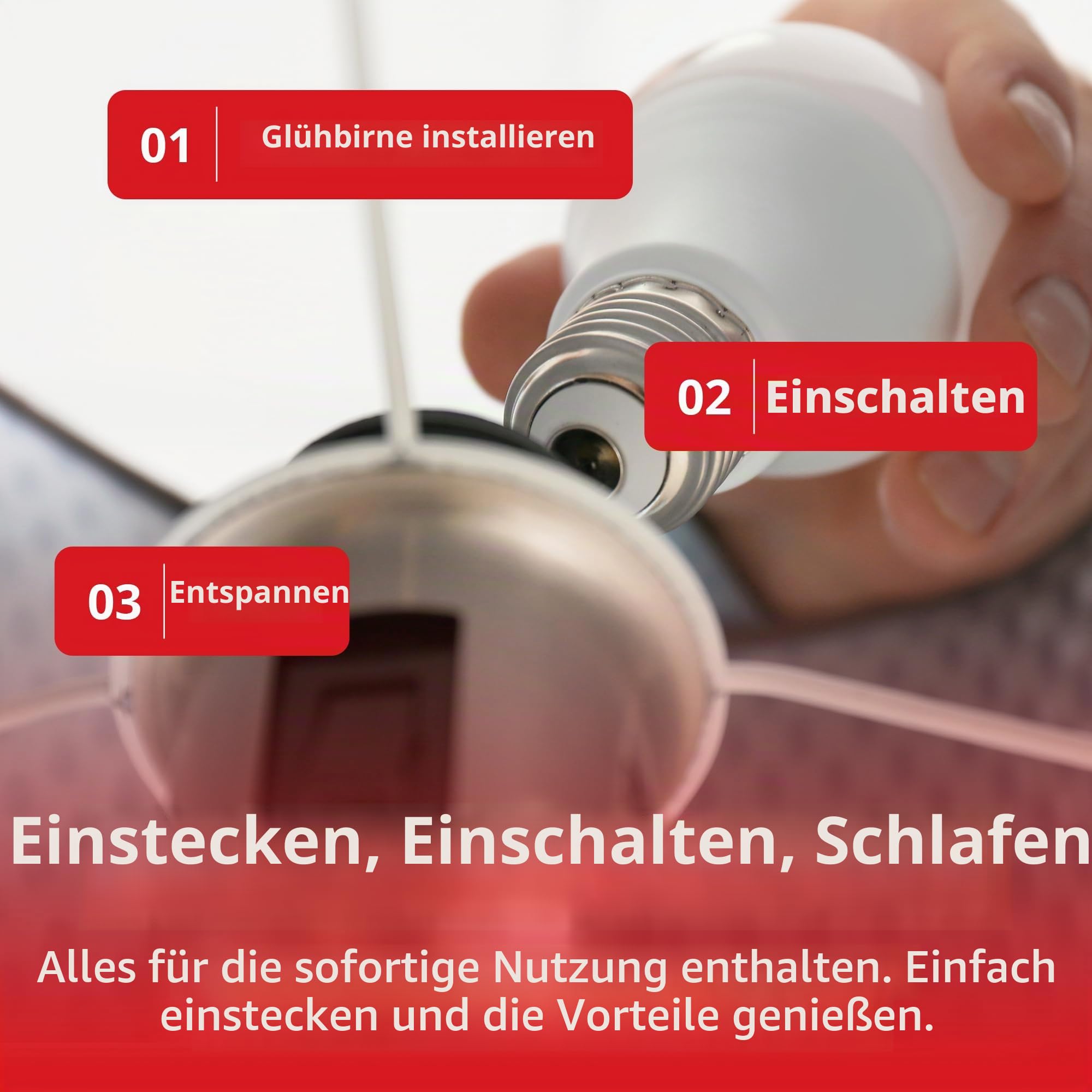 Revive 670 nm Rotlicht-Schlaftherapie von Gamma