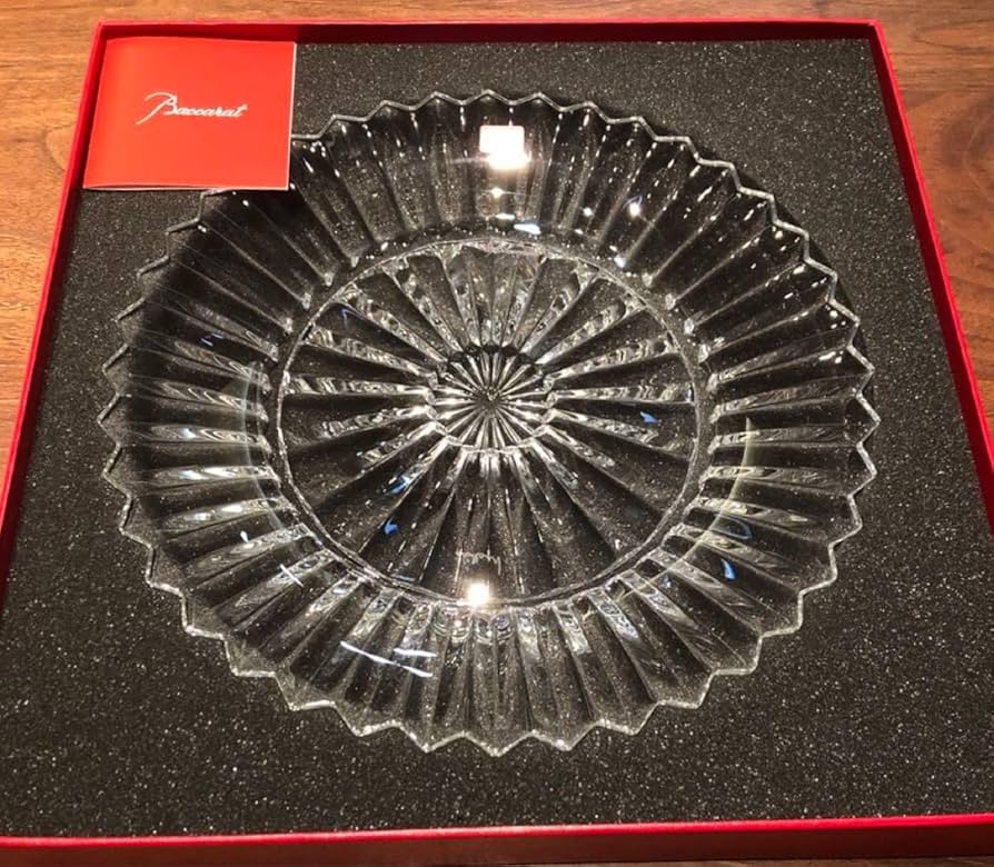 Amazon.co.jp: バカラ Baccaratミルニュイ Lサイズプレート 26cm箱つき