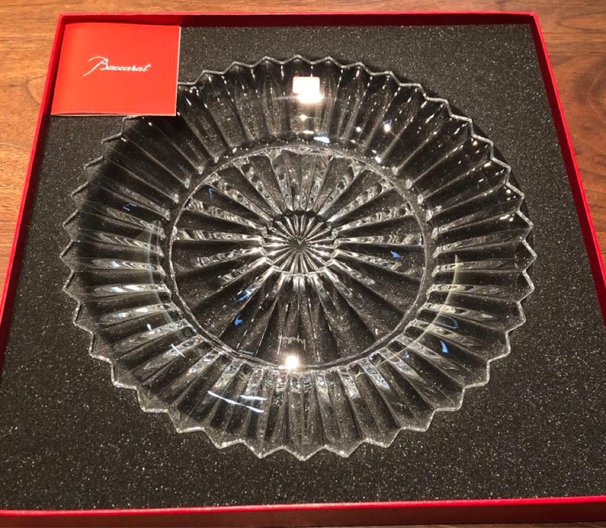 Baccarat バカラ ミルニュイ 小物プレート 箱付 ミルニュイ プレート | バカラ 日本