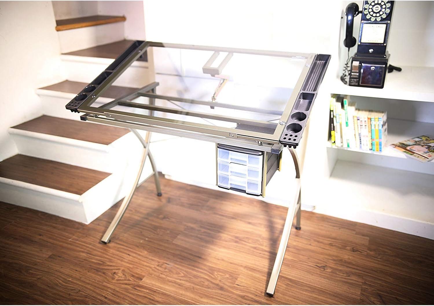 Artie's Studio Office Drafting Table Art Drawing Adjustable Craft Station