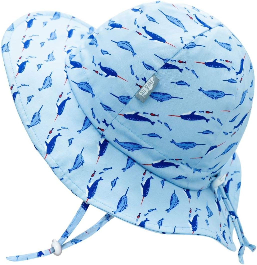JAN & JUL Kids' Adjustable Cotton Xplorer Sun Hat 50+ UPF