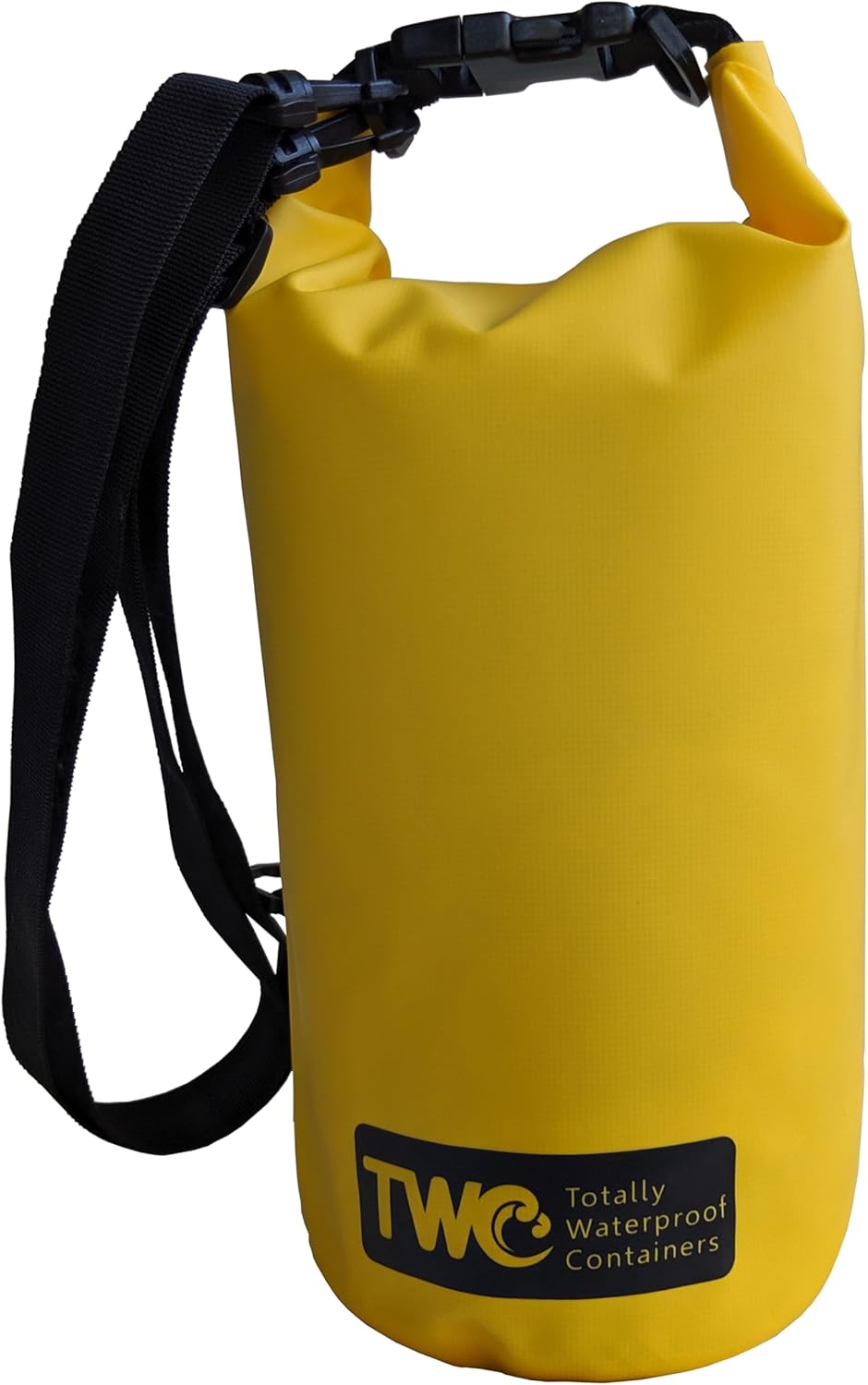 Totally Waterproof Containers YELLOW 5 Liter Waterproof Dry Bag Tube Lightweight
