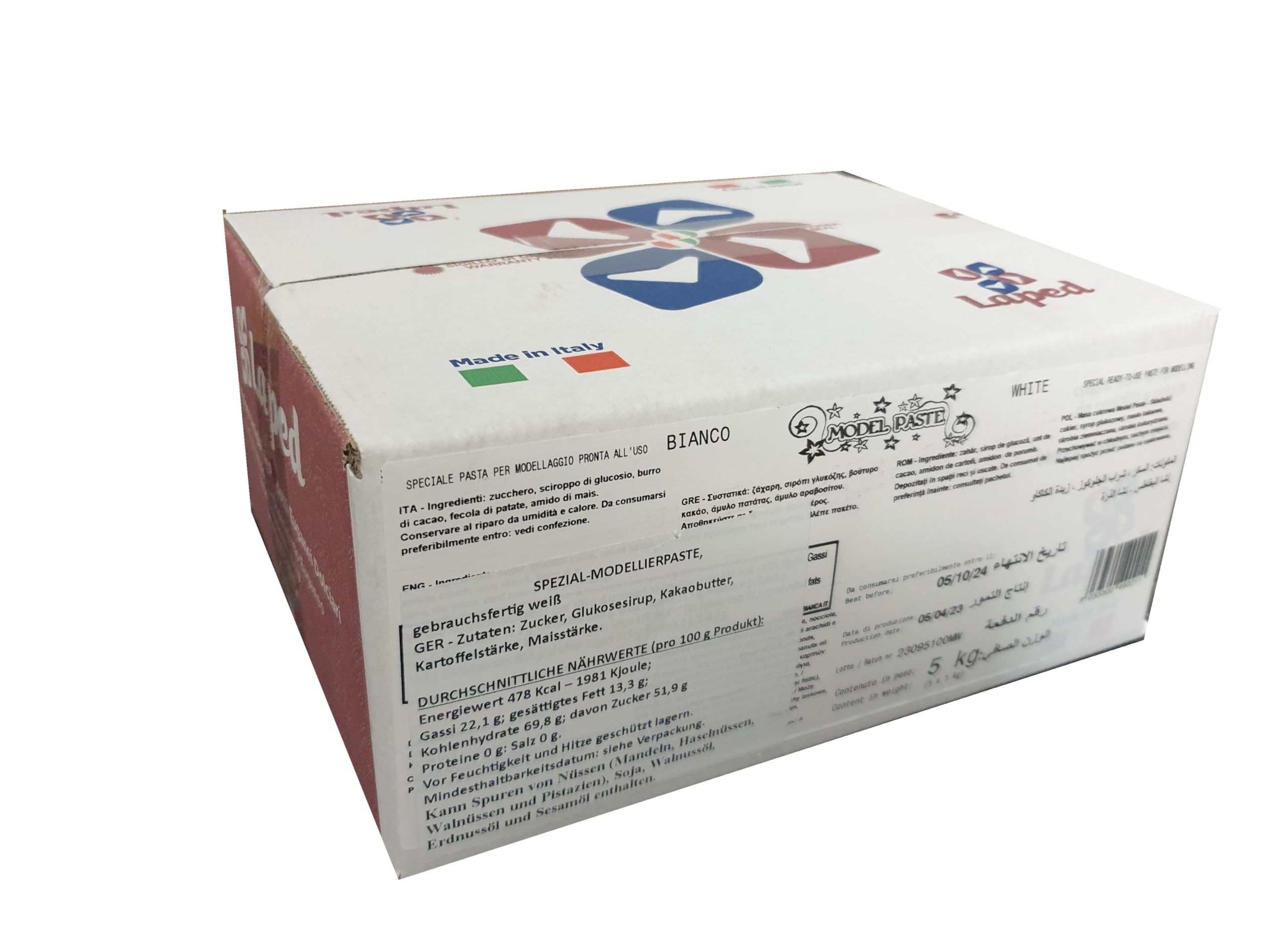 Laped Model - Pasta bianca da 5 kg