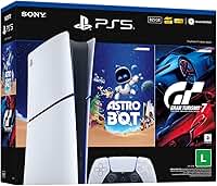 PlayStation®5 Slim Digital 825GB – Pacote ASTRO BOT e Gran Turismo 7