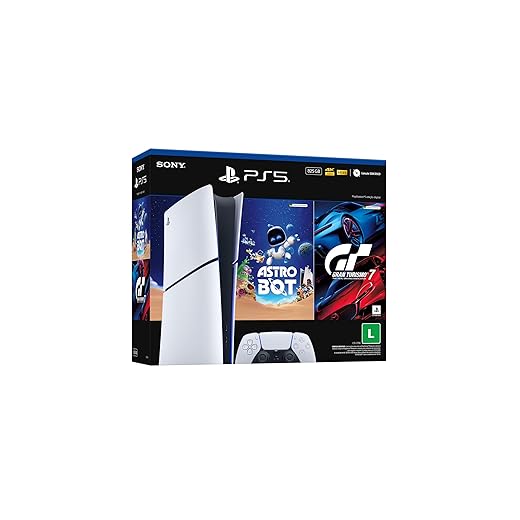 PlayStation®5 Slim Digital 825GB – Pacote ASTRO BOT e Gran Turismo 7
