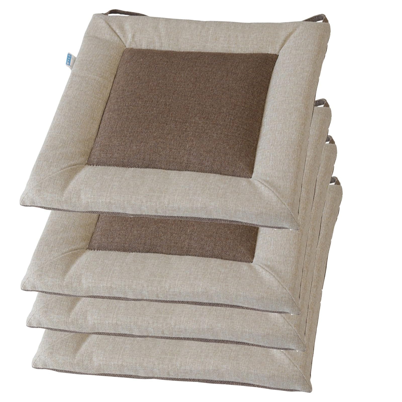 Carrés lavables en lin Slish | Lot de 2 à 6 pièces pour table et décoration de maison