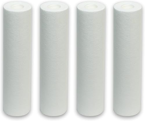 Miniatura 7 de CFS Filtro de agua para toda la casa, filtro de carbono de sedimentos de 5 micrones para agua más limpia en casa, paquete de 4