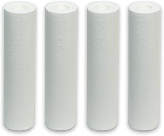 CFS Whole House Water Filter, 5 Micron Sediment Carbon Filter For Cleaner Water at Home, 4 Pack