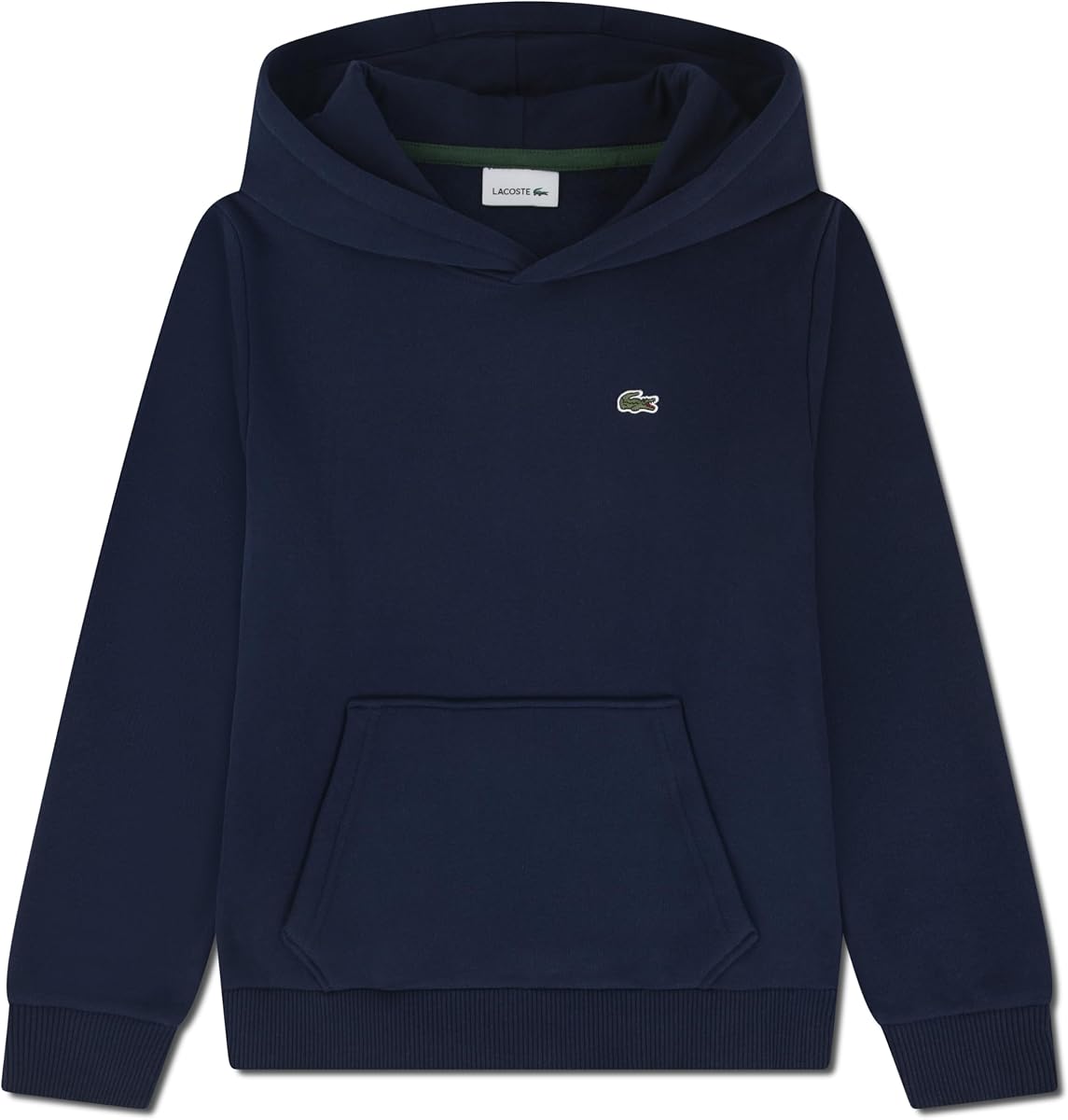 Lacoste Kids' Core Fleece Pullover Hoodie