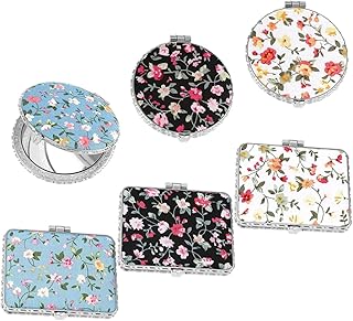 6 x Vanity Mirror Mirrors Mini Wallet for Wom...