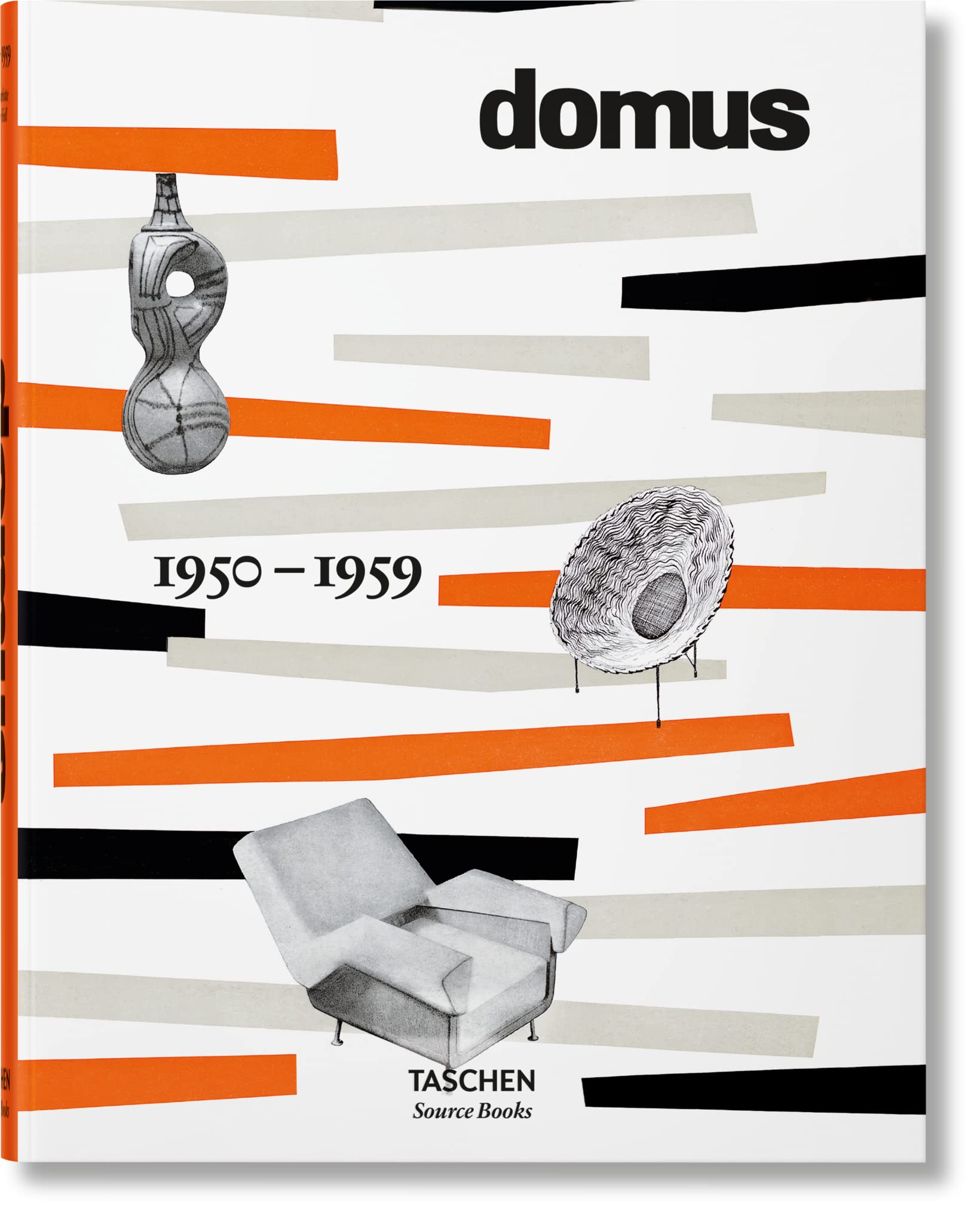 domus 1950–1959 by Charlotte & Peter Fiell HARDBACK 9783836593847