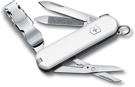 VICTORINOX   Nail Clip Nail Cutter Tsumekuri Disaster Preparedness Curved Blade Disaster Preparedness First Aid Stainless Steel Rust-Resistant Compact Domestic Genuine Product