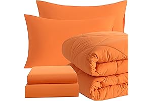 NTBAY Orange Comforter Twin