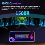 Z-Edge 27-inch Moniteur de jeu Courbé 16:9 1920x1080 300Hz 1ms Sans cadre LED Moniteur de jeux, UG27S AMD Port d'affichage Premium Freesync HDMI