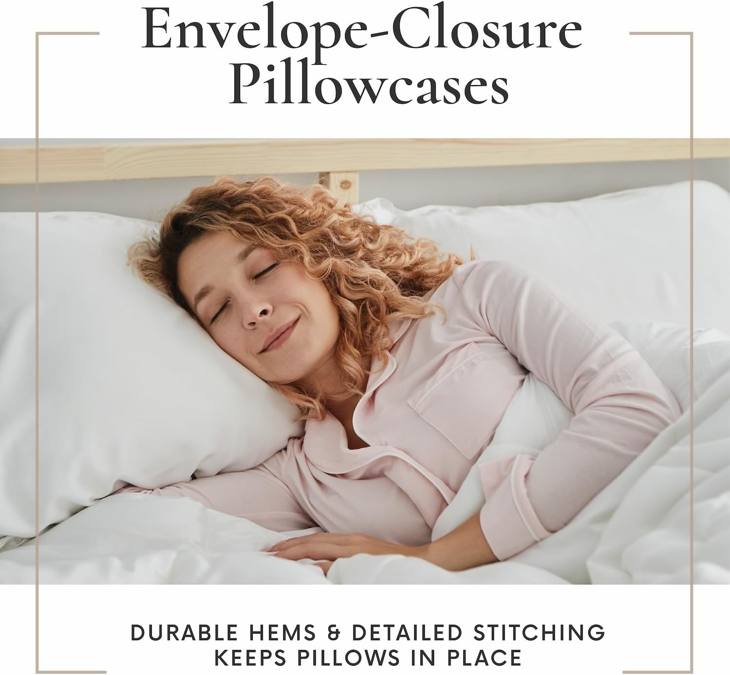 Bamboo Bay 6 Piece Queen Size Sheet Set, 100% Viscose Made from Bamboo, Breathable, Ultra Soft Cooling Bed Sheets for Hot Sleepers, Beddings with Deep Pockets Fit 16" Mattress, White - Image 4