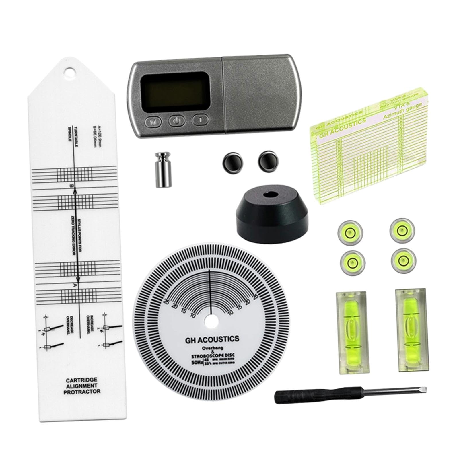 Kits de Réglage de Cellules Vinyles pour Platines Professionnelles