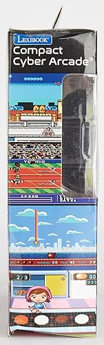Miniatura 11 de Lexibook Consola de juegos portátil compacta Cyber Arcade, 250 juegos, LCD, funciona con pilas, videojuegos para niños, negro/azul/verde, JL2377
