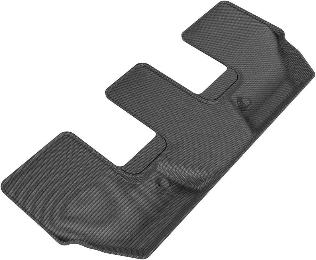 3D MAXpider Custom Fit Kagu Floor Mat (Black) Compatible with Volvo XC90 2015-2026 - R3