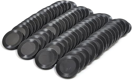Miniatura 2 de 64pcs 1.260 in1.26 pulgadas plástico opaco aprendizaje contadores discos mini fichas de póquer fichas de juego con caja de almacenamiento
