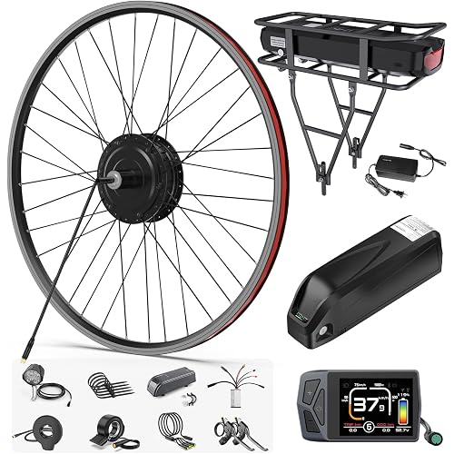 BAFANG 48V500W/750W Rear Hub Motor Kit for 20"/26"/27.5"/700C/28/29" Bike