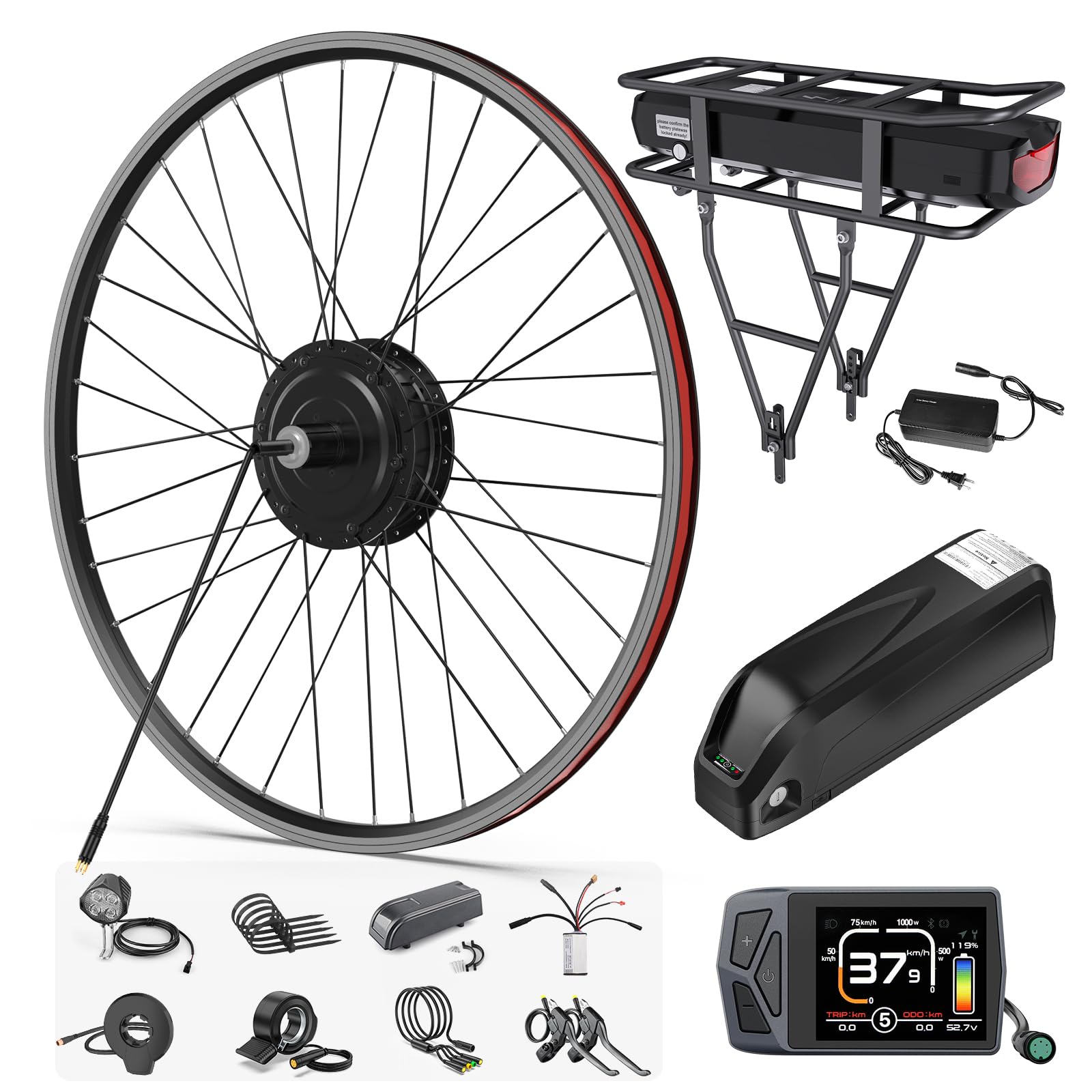 Bafang 48v 1000w リアハブモーター 搭載用キット Bafang Fat Bike Geared Brushless Rear Hub 48V 1000W – Ebikes-Canada