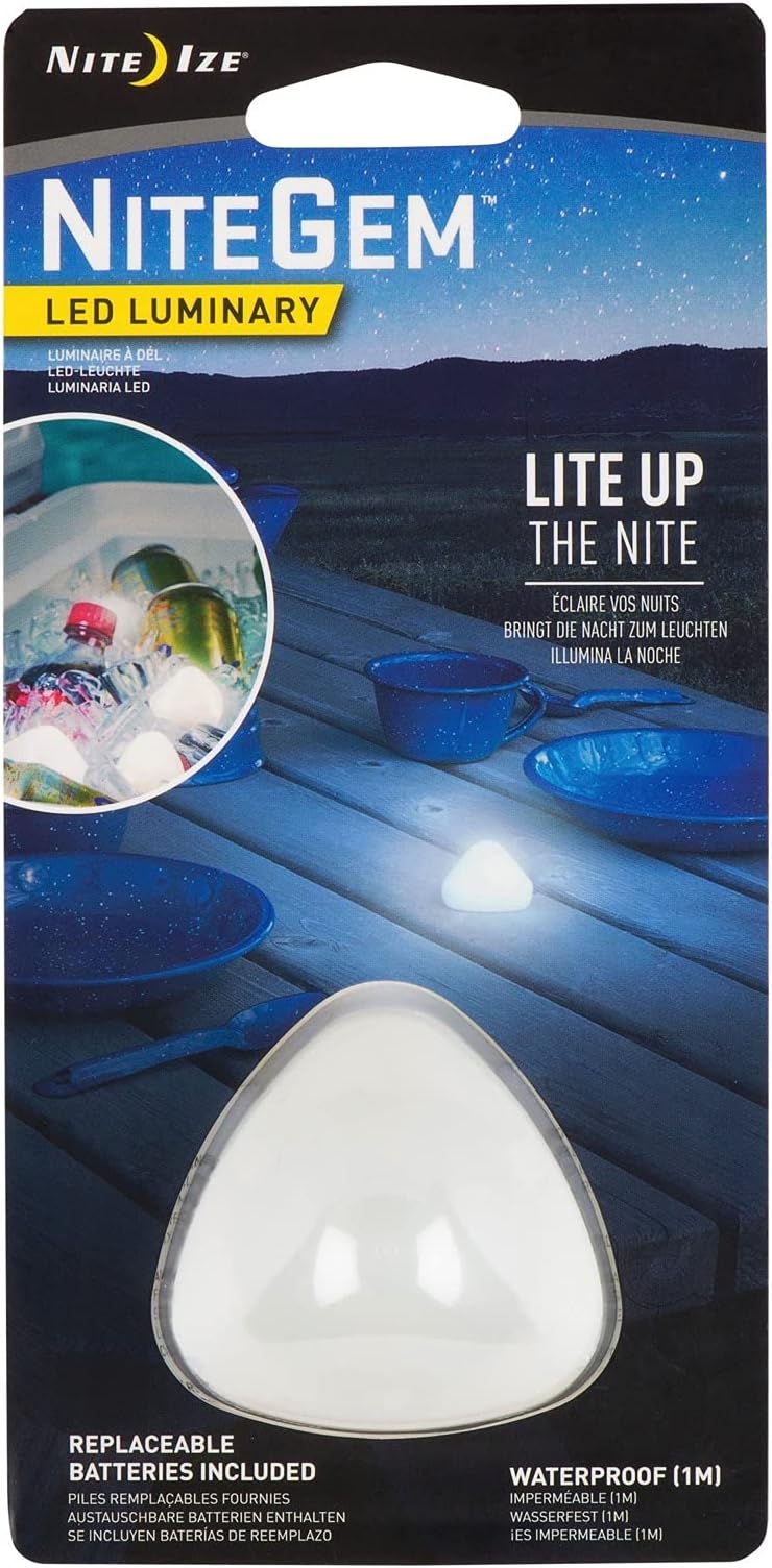 NiteGem Waterproof Floating LED Light, White