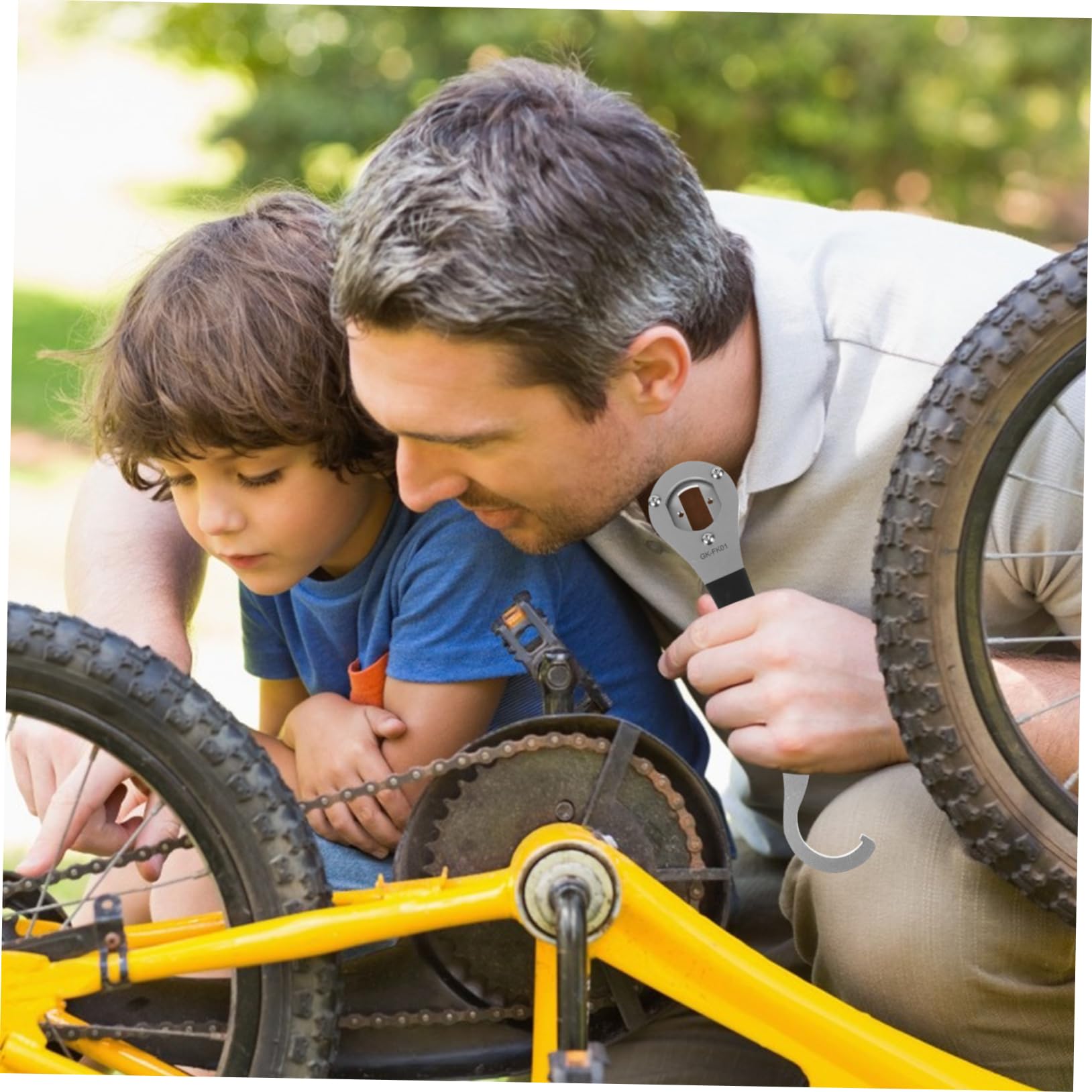 Happyyami para Pedalier de Bicicleta de Gancho Inoxidable Diseño Ergonómico 1 Juego para Ciclistas Reparación de Bicicletas Herramienta de Desmontaje