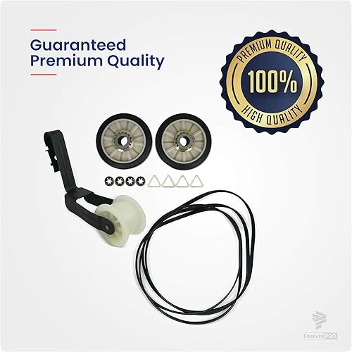 Miniatura 3 de ForeverPRO 4392065 Kit de reparación de secadora de 29 pulgadas para secadora Whirlpool 279435 279436 279708 279709