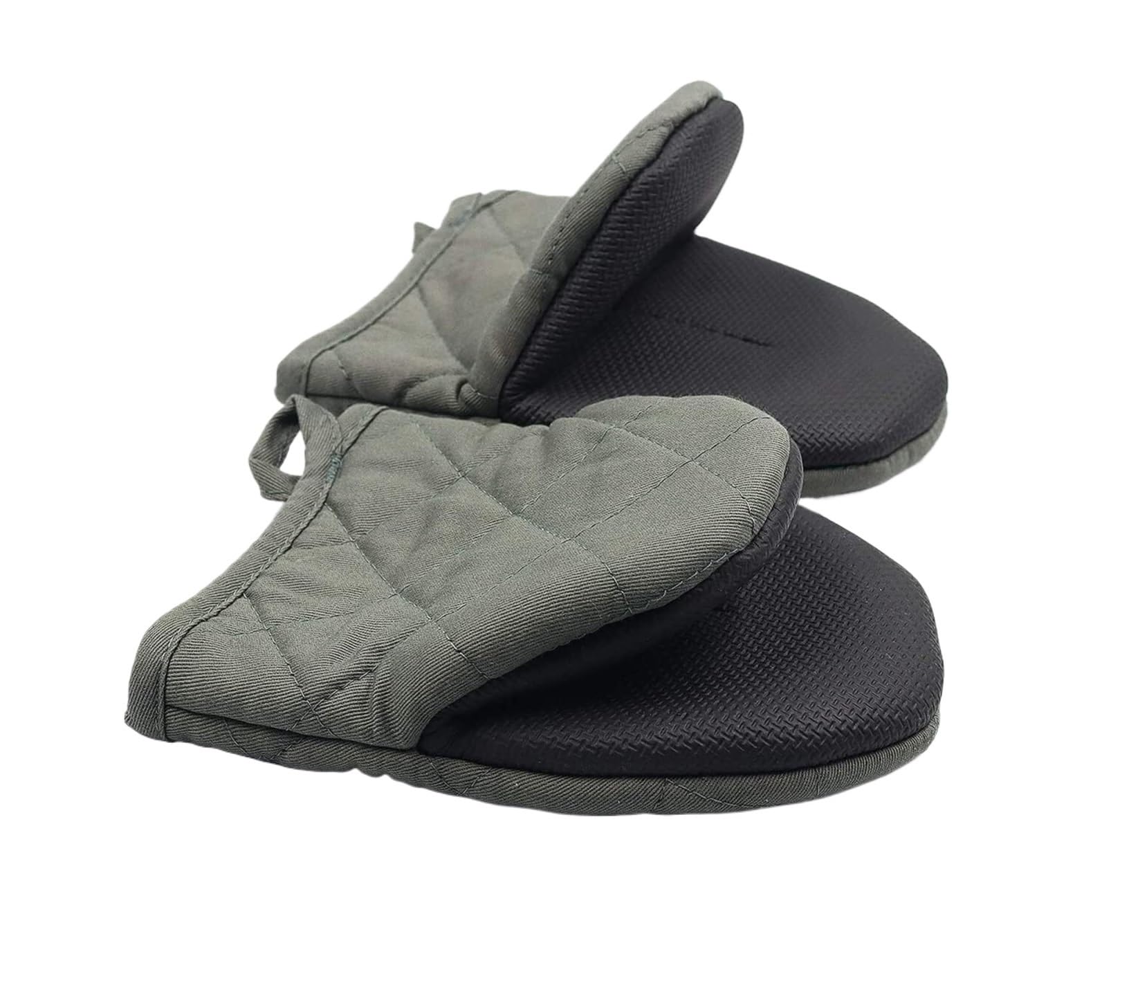 Gant Four Maniques Cuisine 1 Paire De Gants De Cuisine Courts avec Surface Antidérapante Et Boucle De Suspension Gant Cuisine(G)