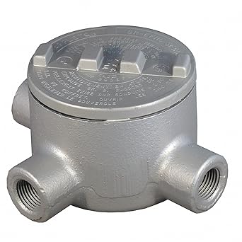 Conduit Outlet Body, Iron, T, 3/4 In.