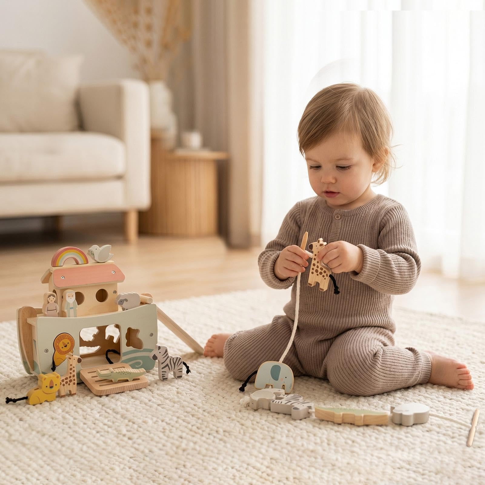 Juguetes de Formas Juegos Educativos Divertidos Apilamiento Aprendizaje | Juguete Clasificador Formas Aprendizaje para Niños para preescolar, guardería, aula, hogar, cumpleaños y días