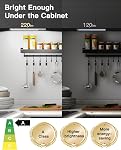 FULEN Under Cabinet Lights, 2 Pack Closet Lights,Rechargeable Battery Operated Under Cabinet Lighting, LED Closet Light with Motion Sensor, Wireless Indoor Closet Lighting for Kitchen,Closets,Cabinet…