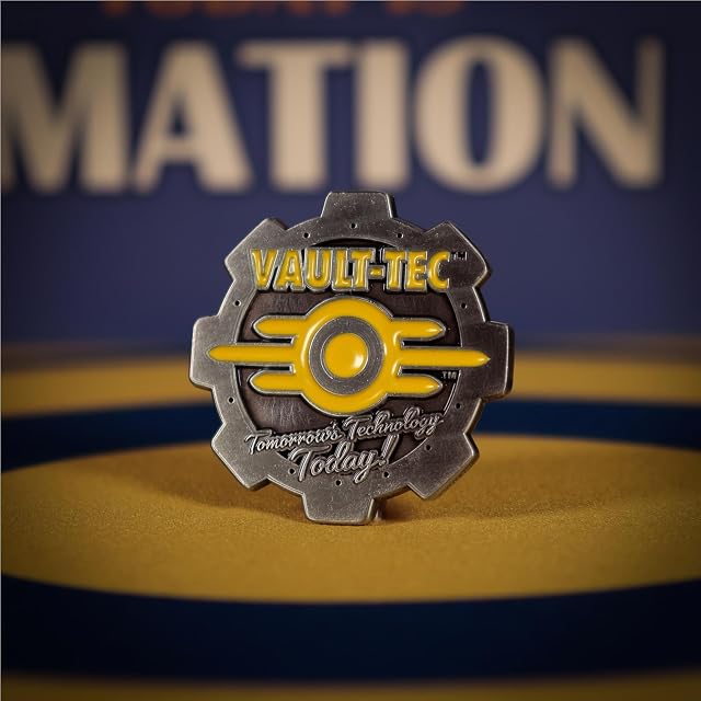 Foto 6 de 8 de FaNaTtik Fallout Limited Edition Vault 111 - Moneda de Puerta - Mercancía Oficial Coleccionable