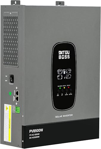 Onduleur Solaire Hybride 6200W 48V Pure Sinus DATOUBOSS