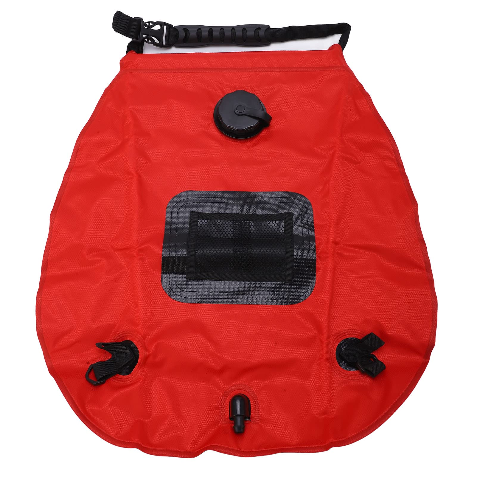 Leapiture 20L Outdoor Bath Bag Camping Solar Water Heater Bag Compact Outdoor Bath Bag Solar Powered Heating Shower for Camping Hiking