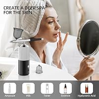 IeBilif Vezeték Nélküli Airbrush Készlet Kompresszorral - Hordozható, Újratölthető Festékszóró Körömdíszítéshez, Modellezéshez és Sütidekorá 8