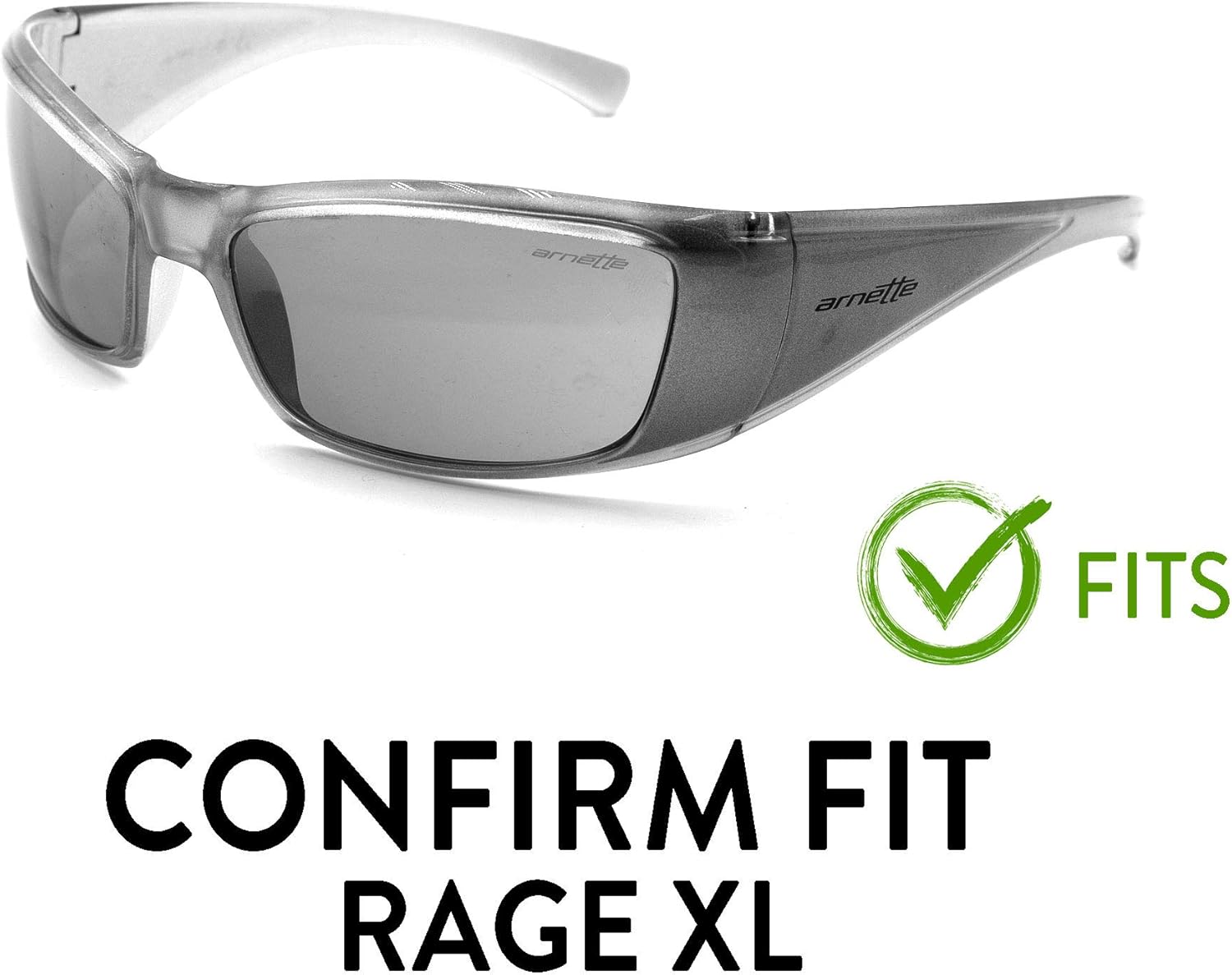 Apex Lenses Polarized Replacement Lenses for Arnette Rage XL AN4077 Sunglasses