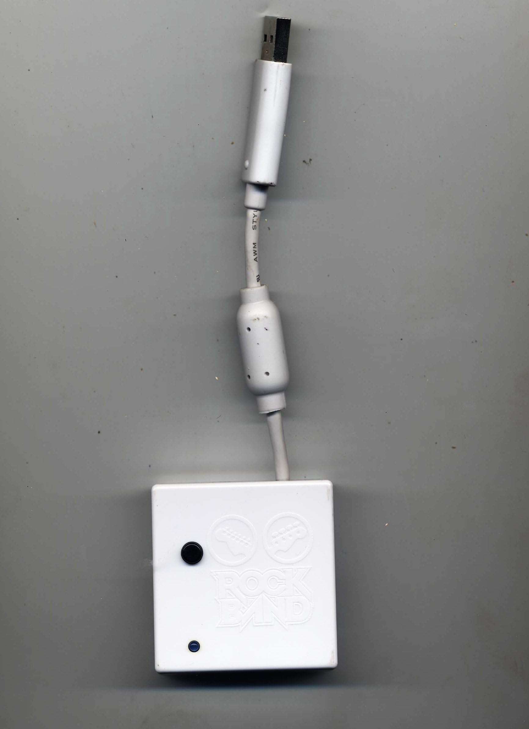 MTV Games Rock Band 2 Wii Guitar Dongle - Silver, Wii-Specific, 1 Count