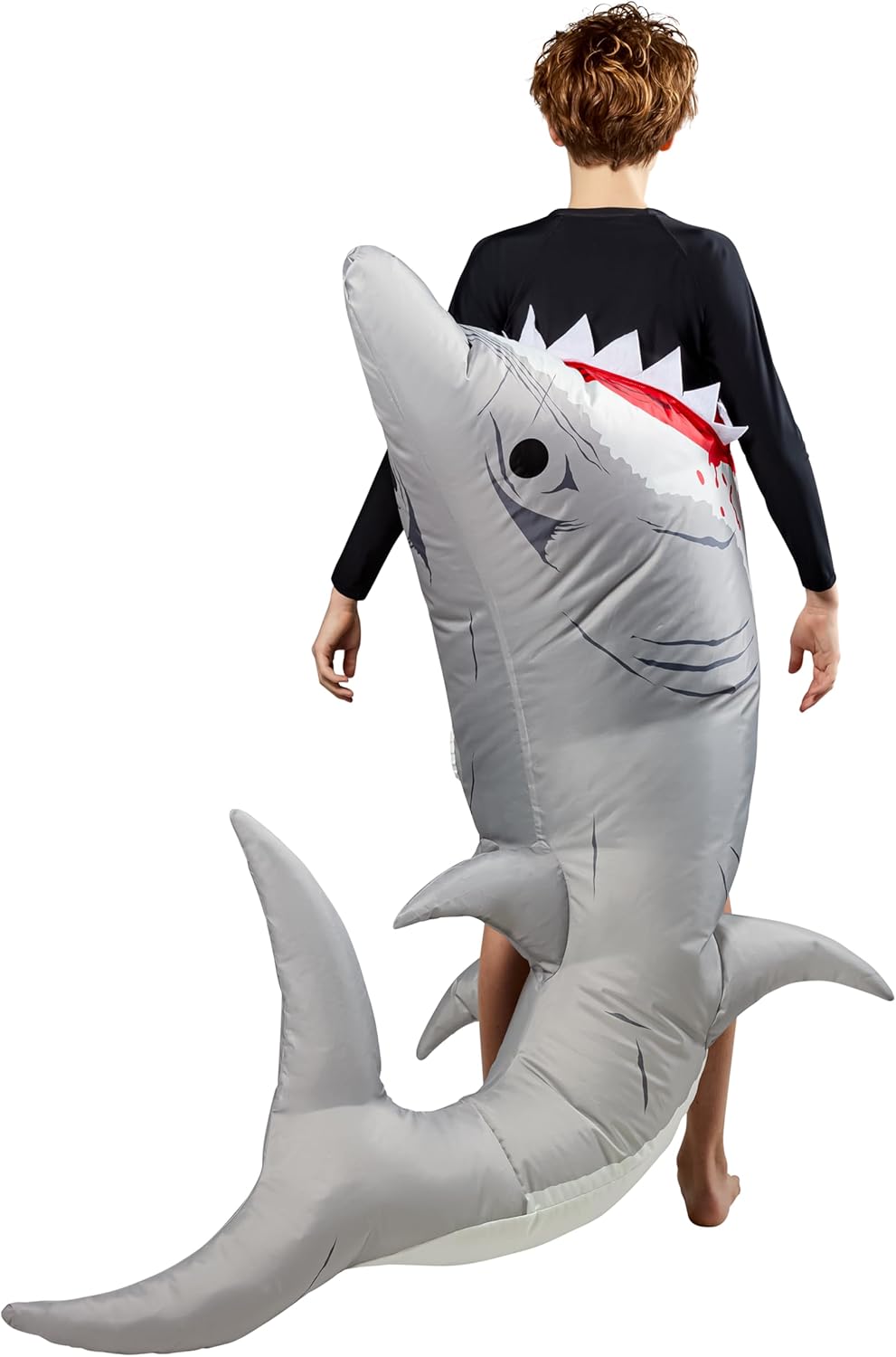 Rubies Shark Inflatable Costume for Kids, Unisex One Size - Image 4