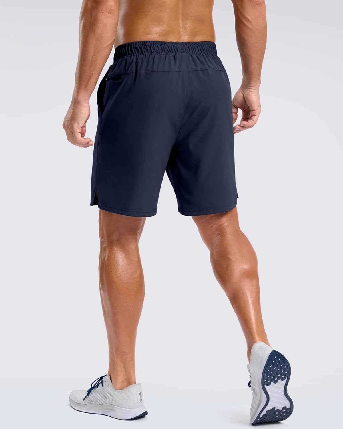 G Gradual Men's Workout Gym Shorts with 2 Zipper Pockets 7"/ 5"/ 9" Quick Dry Athletic Running Basketball Shorts for Men - Image 2