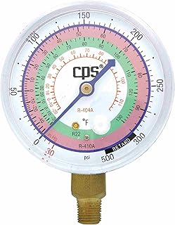 CPS Products RGHL - Gauge LO R-22 404A 410A 2.5