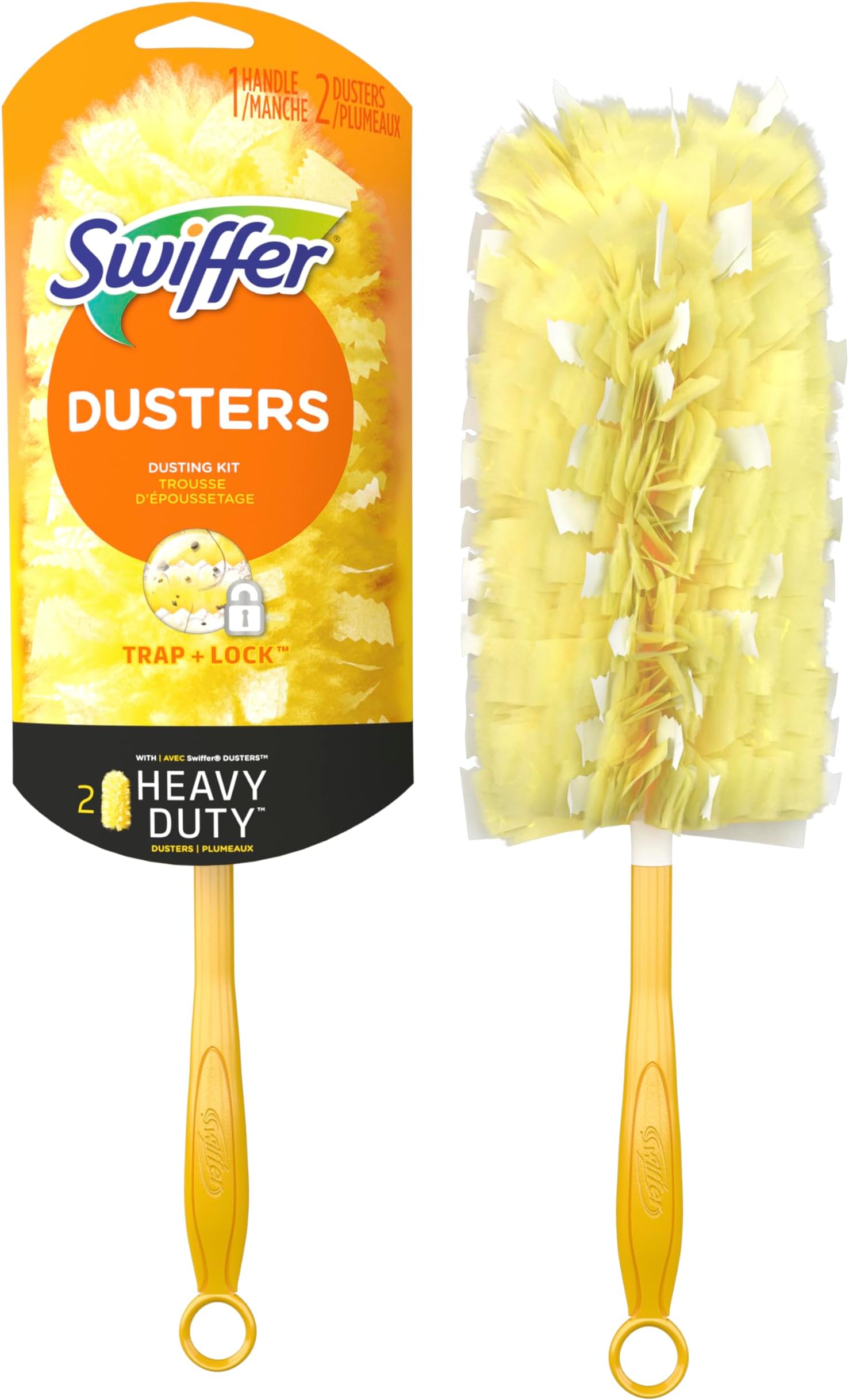 Procter & Gamble , 360 Starter Kit, Includes 1 Handle & 2 Dusters, Yellow