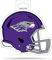 Vista 85 de Rico Industries NCAA - Calcomanía para casco de corte en forma de 4.75 x 5 pulgadas