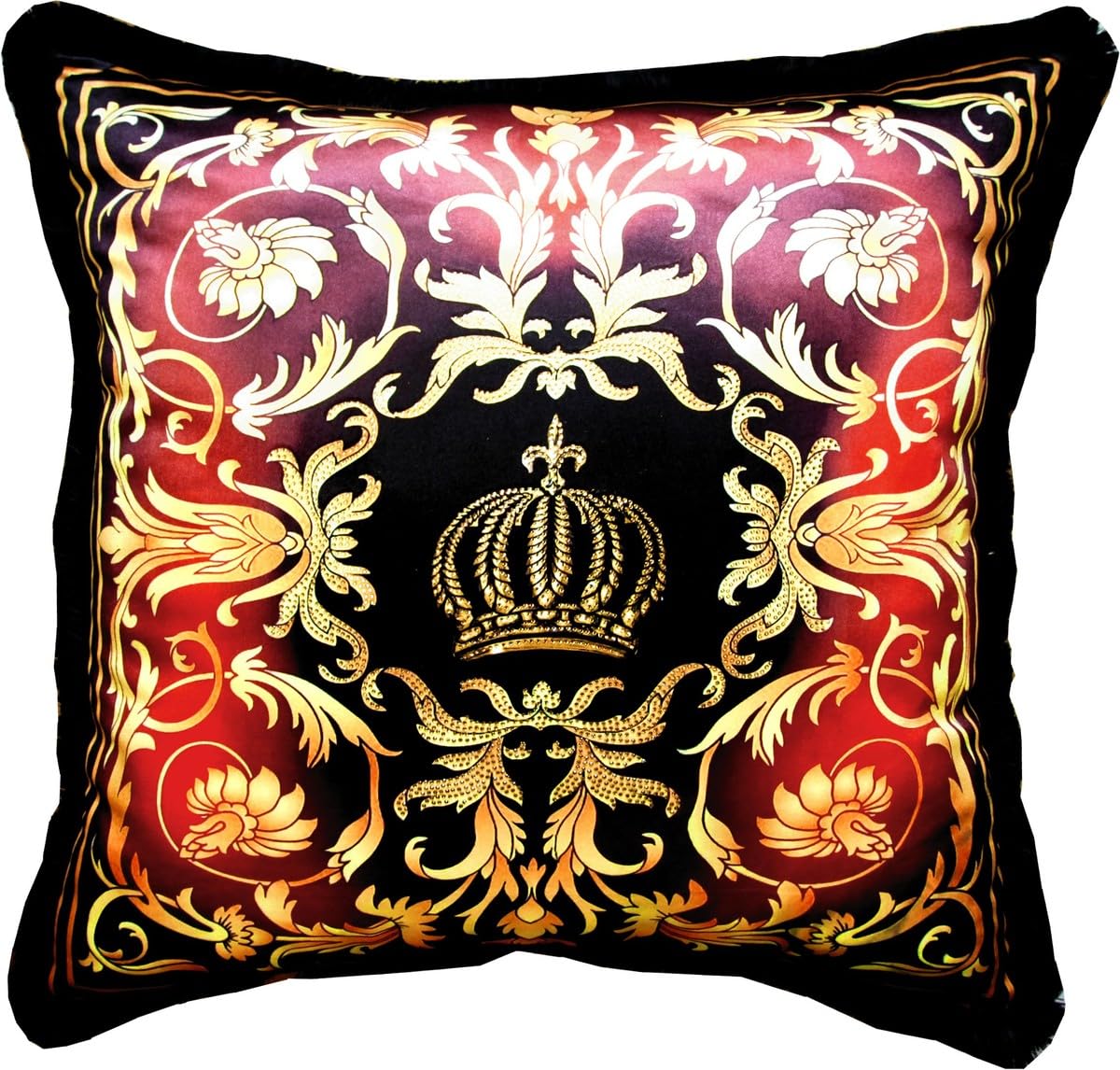 Coussin géant XXL baroque Casa Padrino orné de pierres scintillantes de luxe